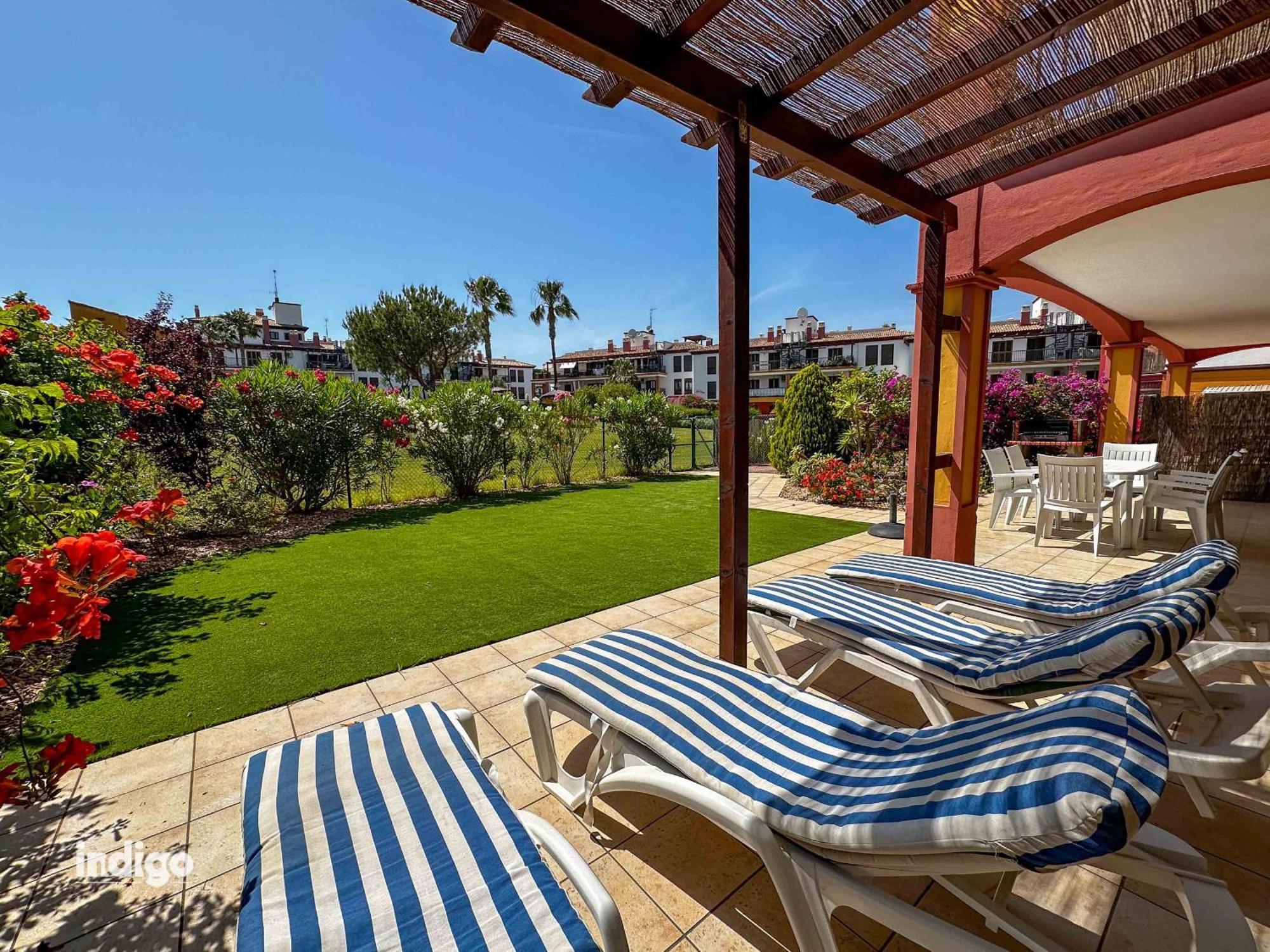 Modern Garden Apartment Ayamonte Exterior photo